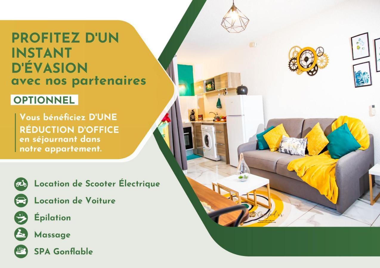 Le Jardin Secret Guyanais Avec Piscine Et Jardin De 70 M2 Apartman Cayenne Kültér fotó